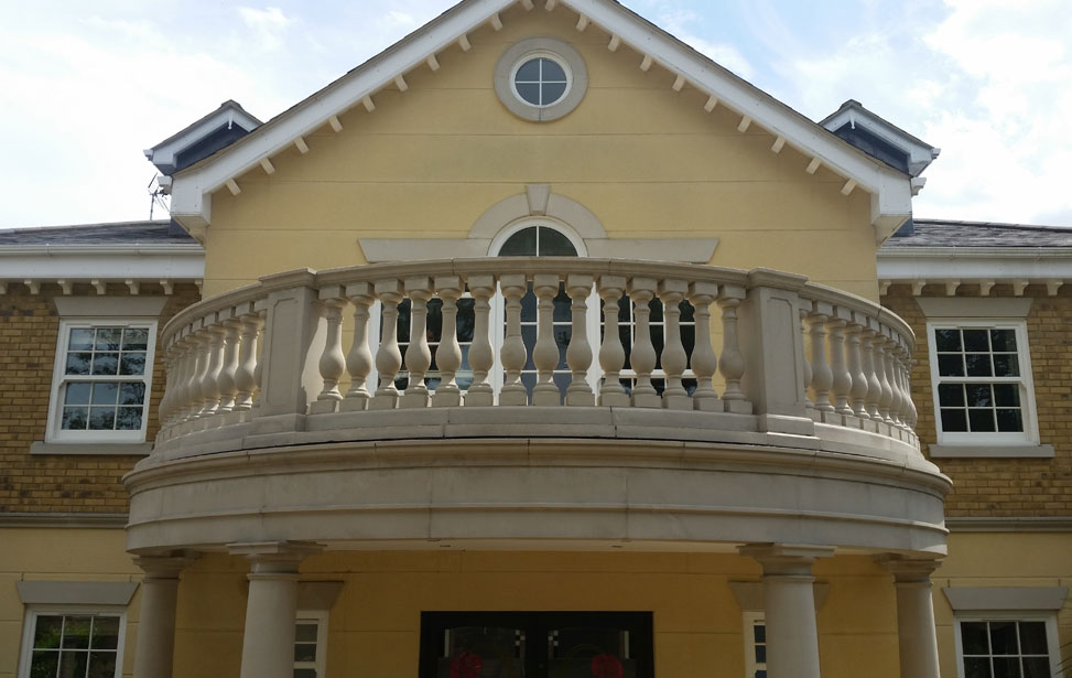 Balustrade and Stone Cleaning