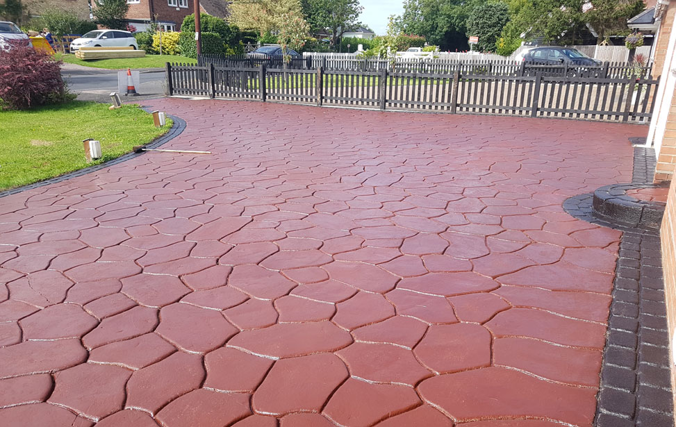 Pattern Imprinted Concrete Cleaning