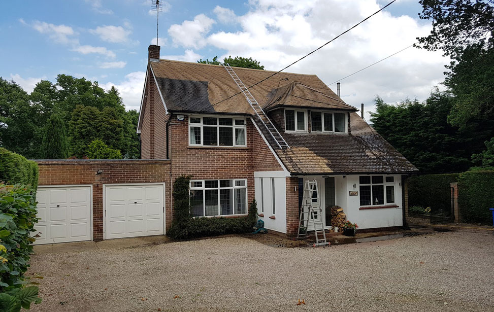 Roof Cleaning Essex - During