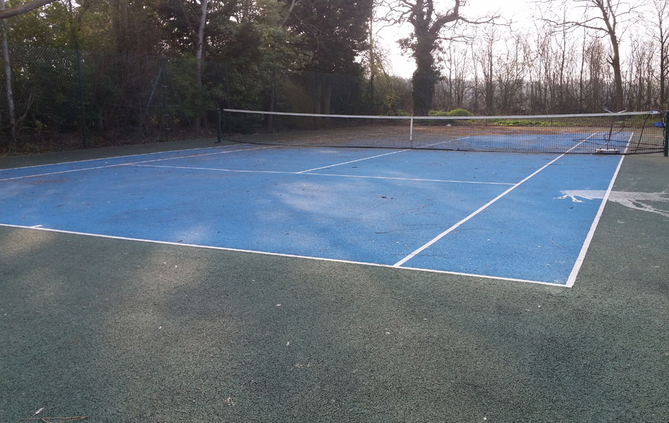 Tennis Court Cleaning