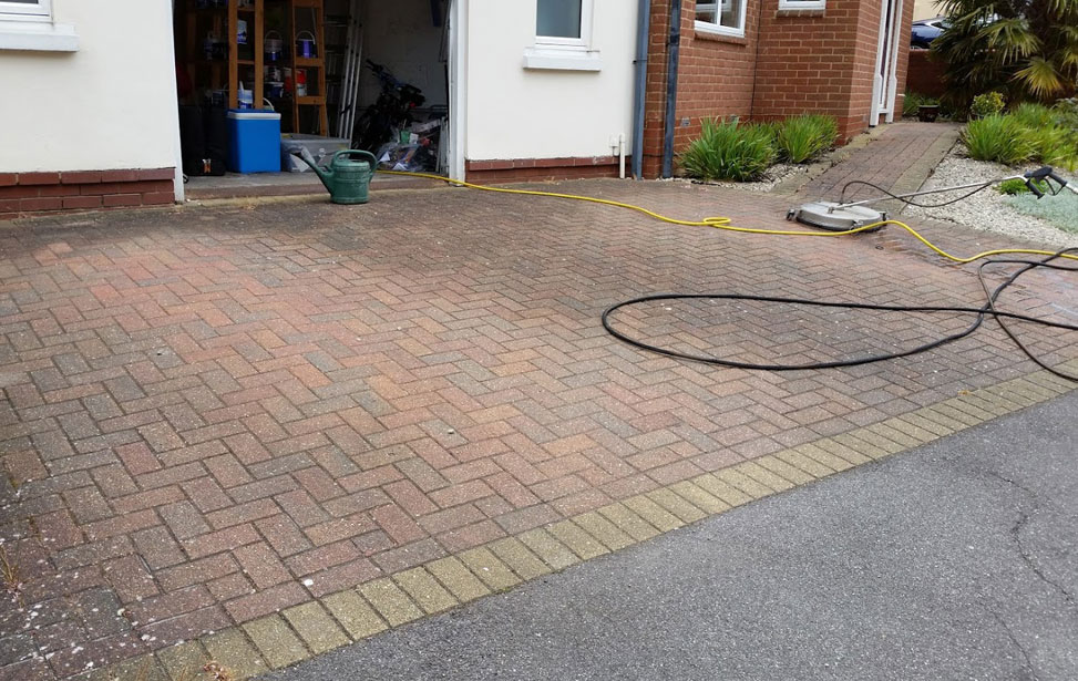 Driveway Cleaning Essex Before